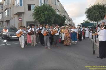 Romería ofrenda a San Venancio en Casas Nuevas (Foto TF)